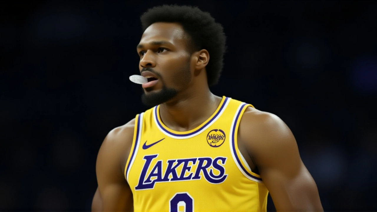 Bronny James Goes 0-of-2 in 10 Minutes as Lakers Crush Bucks 119-95